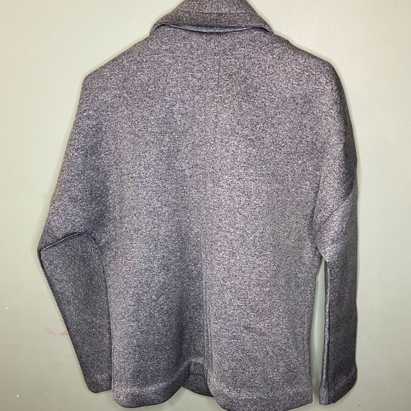 Charcoal zip up coat - Picture 5 of 5